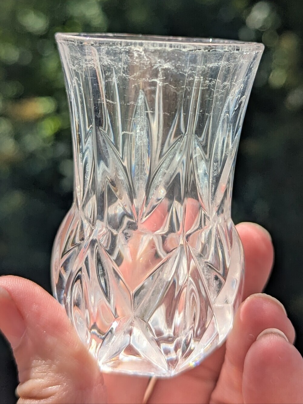 Crystal Bud Vase
